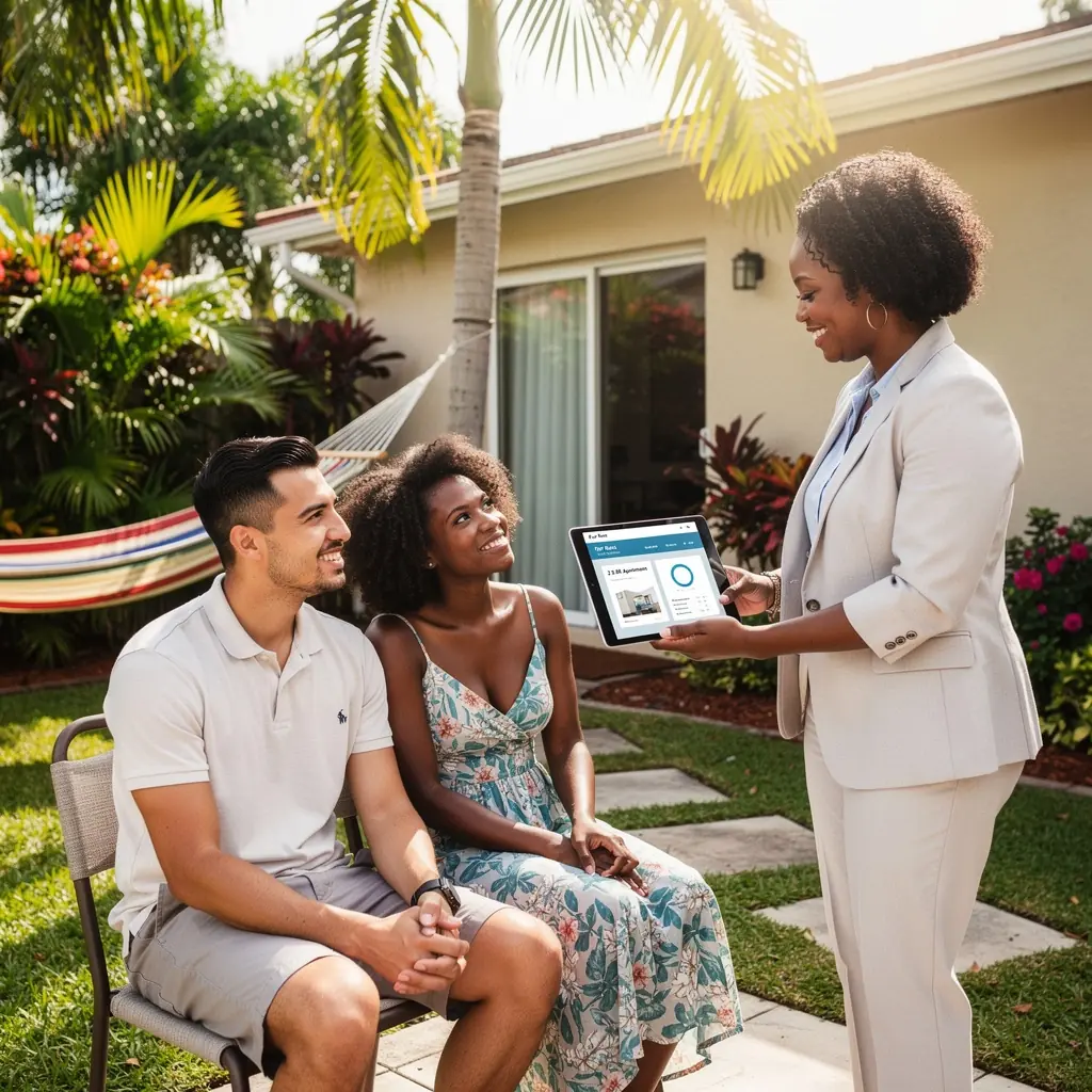Karta z informacjami o różnych opcjach mieszkań dostosowanych do budżetu.